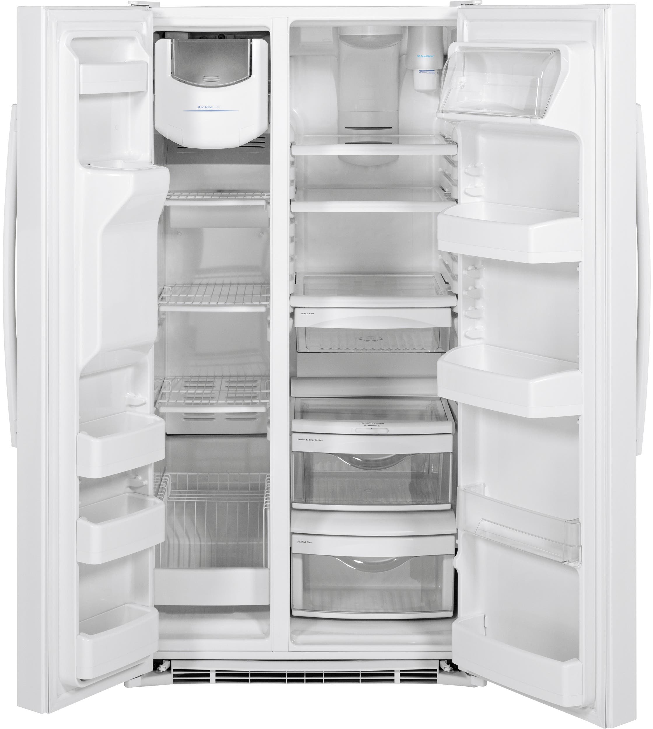 GE GSE25GGHWW White