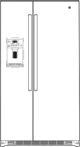 GE GSE25HGHWW White