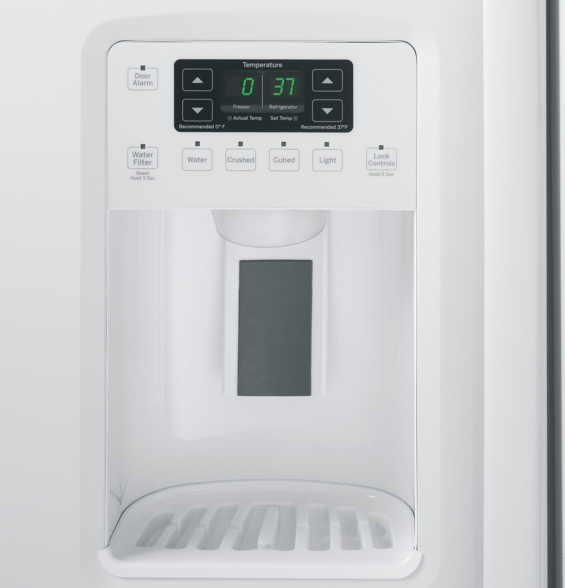 GE GSE25HGHWW White