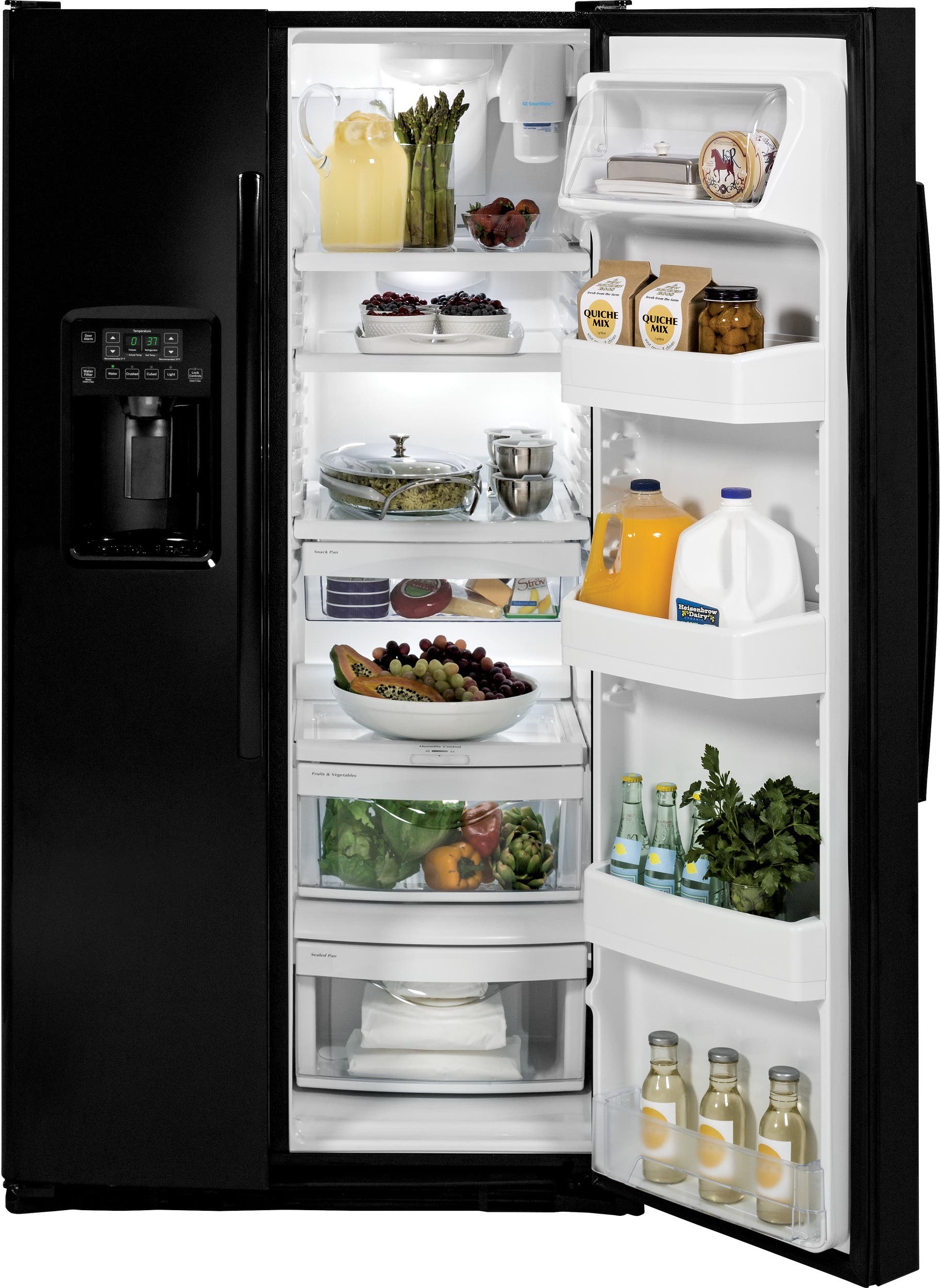 GE GSE26GGEBB Black