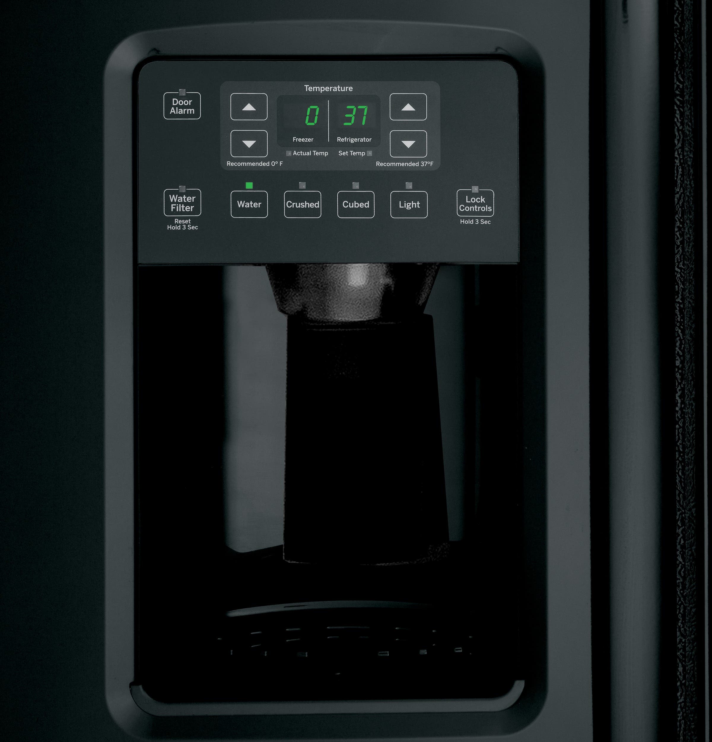 GE GSE26GGEBB Black