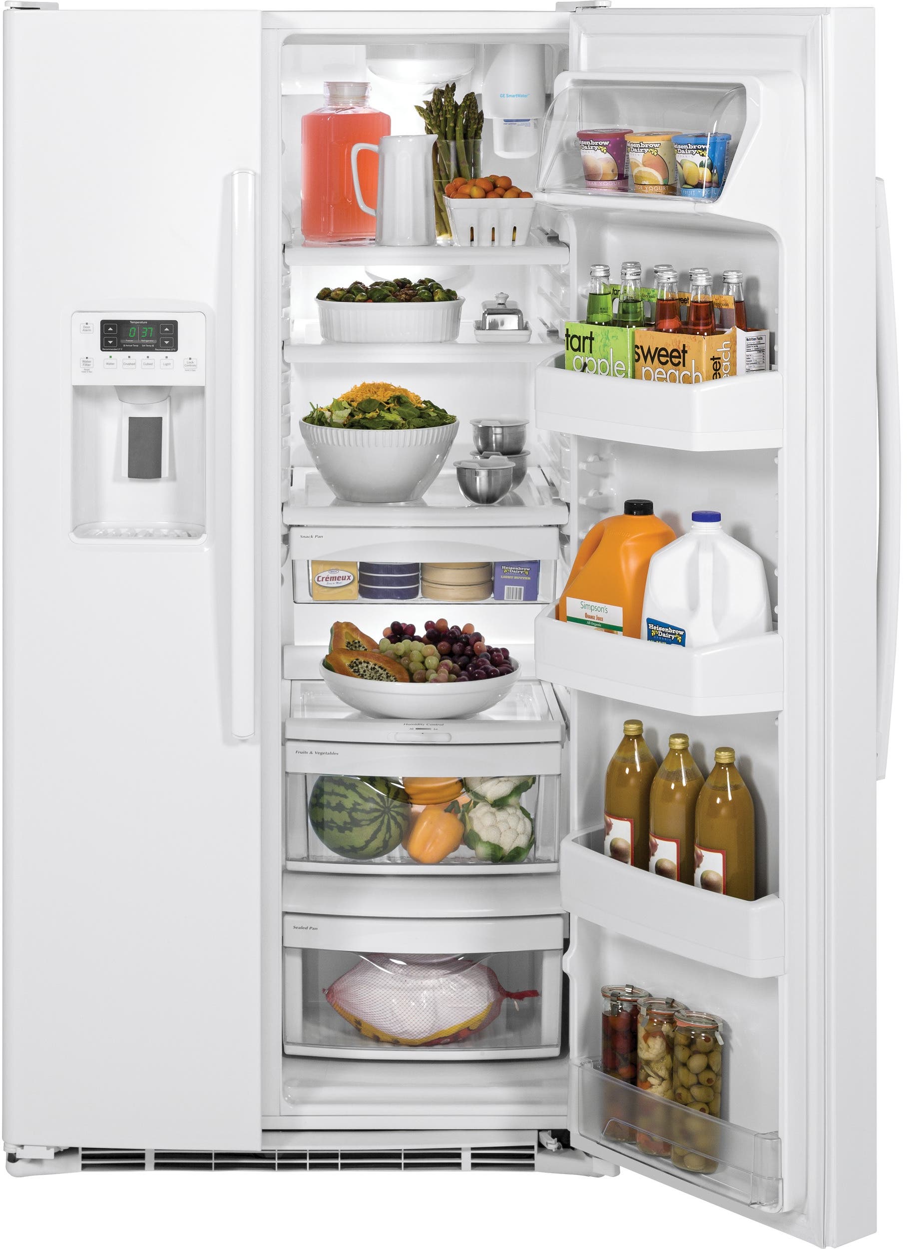 GE GSE26GGEWW White
