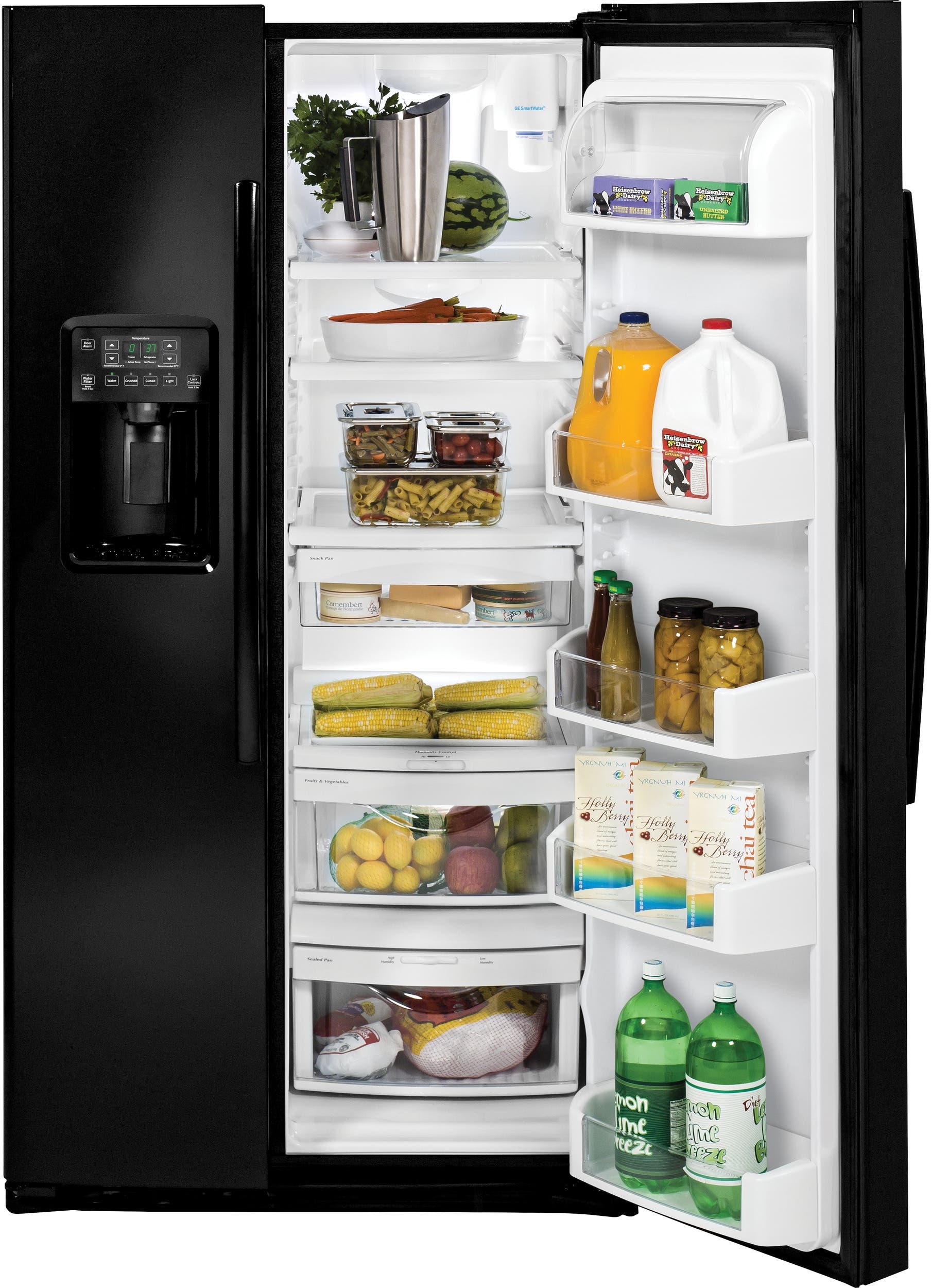 GE GSE26HGEBB Black