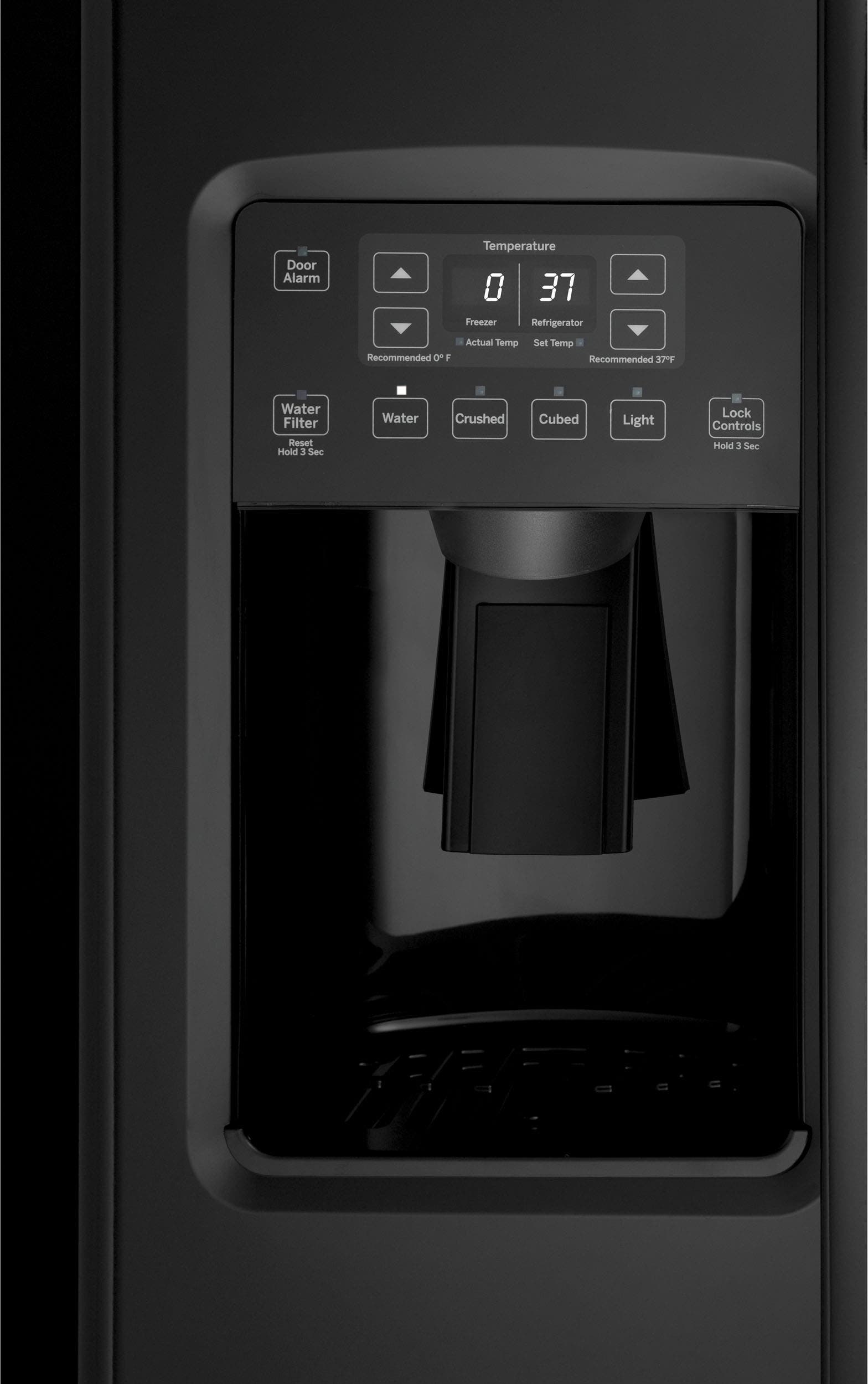 GE GSS23GGKBB Black