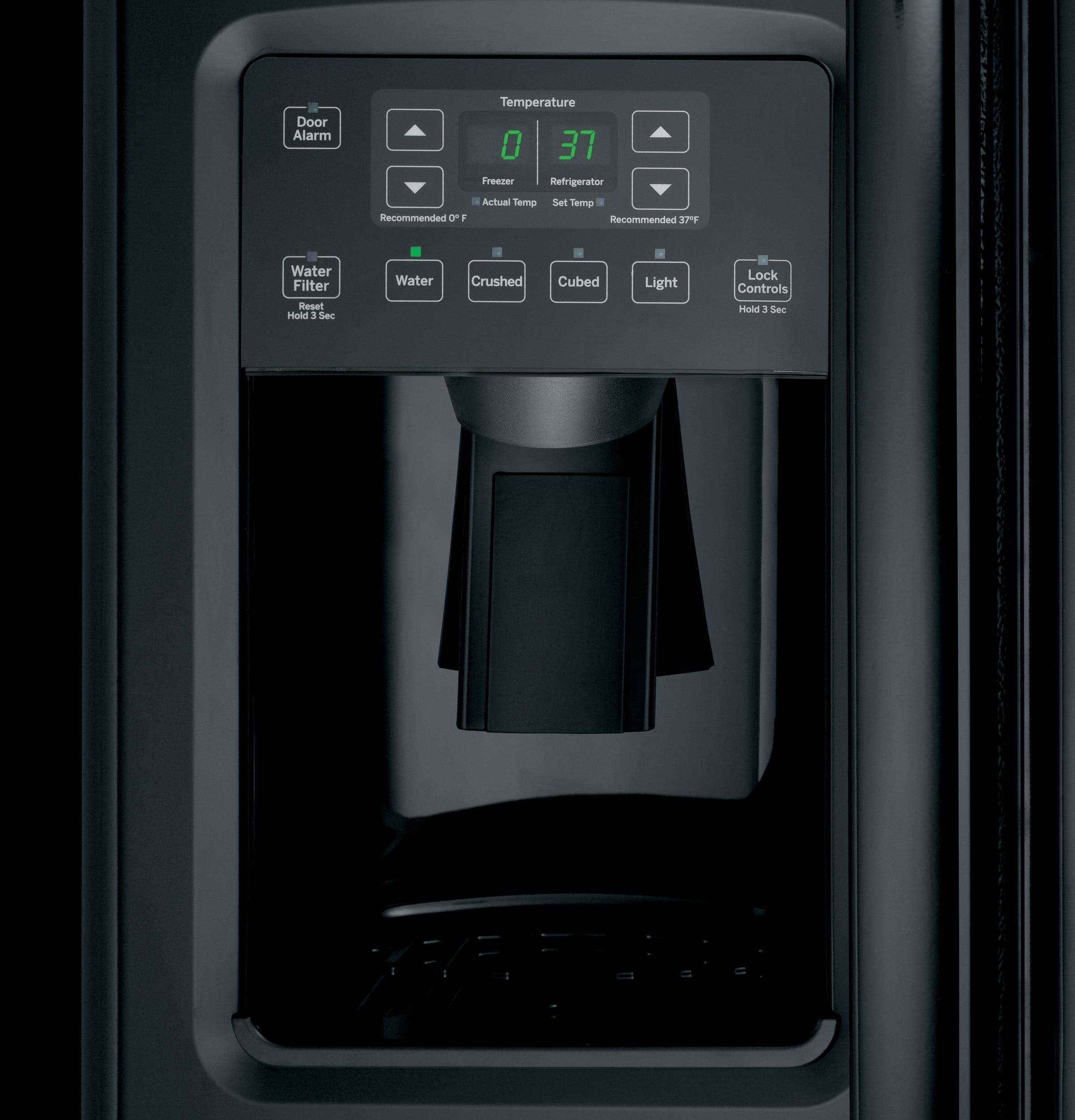 GE GSS23HGHBB Black