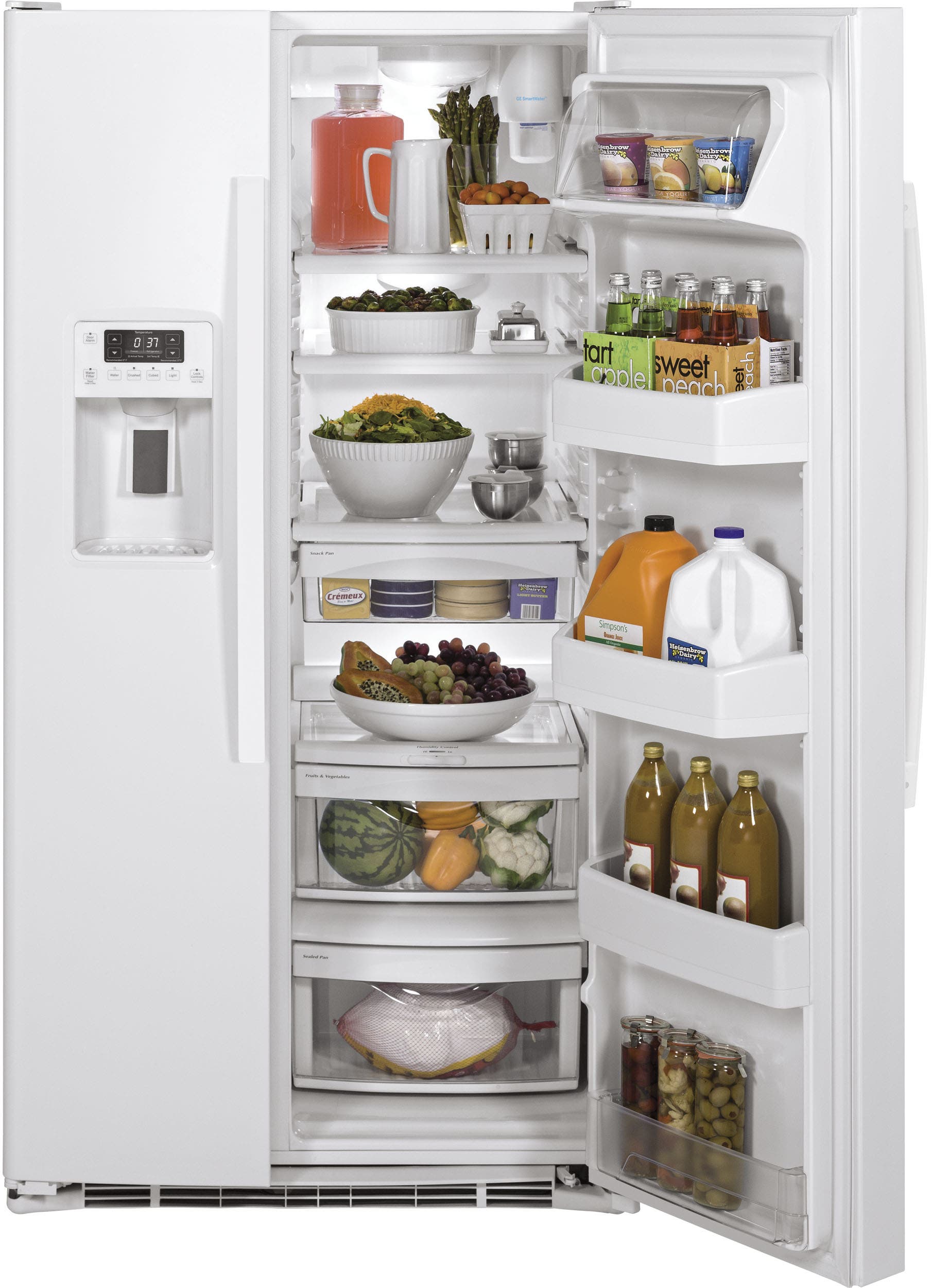 GE GSS25GGHWW White