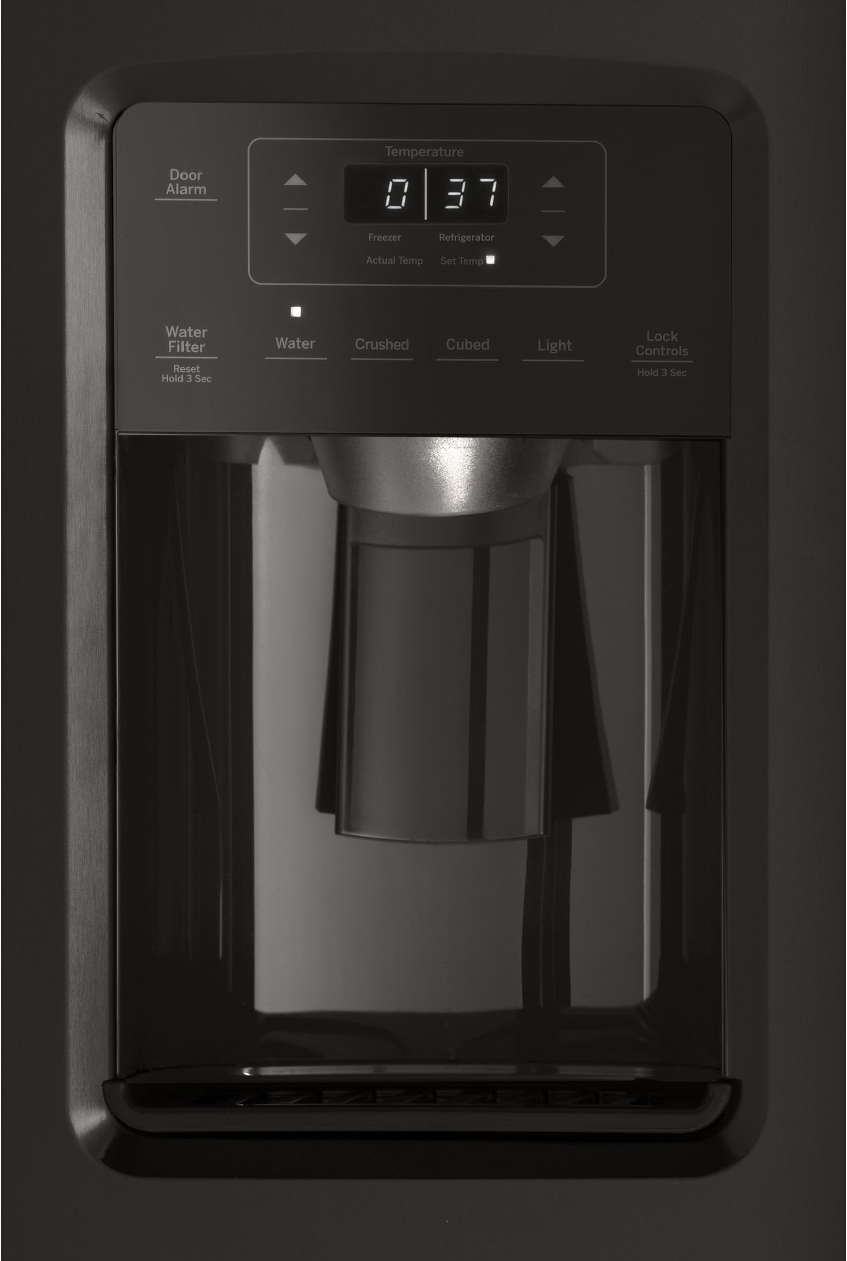 GE GSS25IBNTS Black Stainless Steel