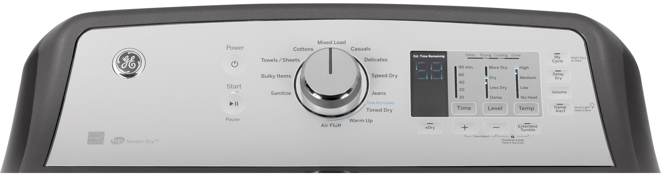 GE GTD65GBPLDG Gray