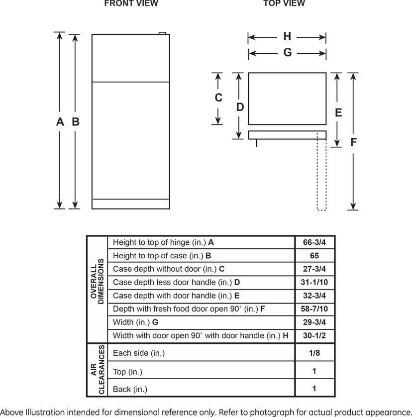 GE GTE18MSRRSS 18.3 Cu. Ft. Top-Freezer Refrigerator: Stainless S...