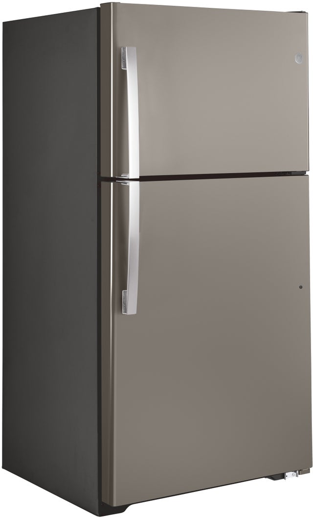 GE GTE22JMNRES Top Freezer Refrigerator With Handle No Icemaker W...