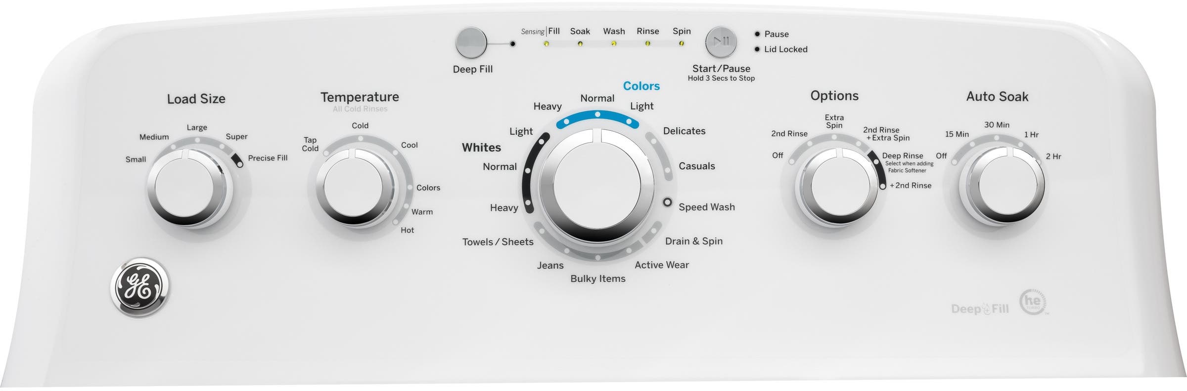 GE GTW460ASJWW White