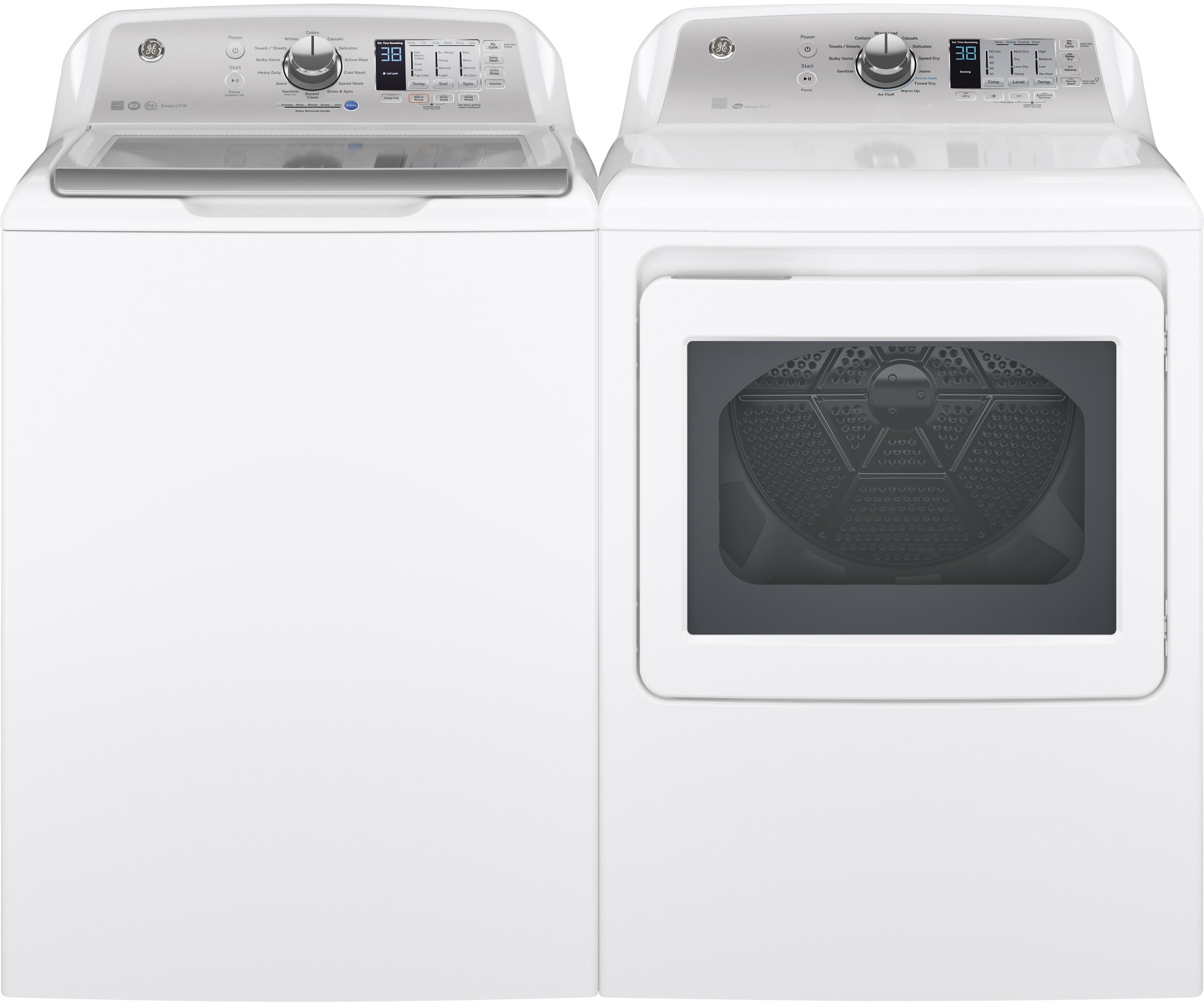 GE GTW680BSJWS Washing Machine - Thumbnail 5