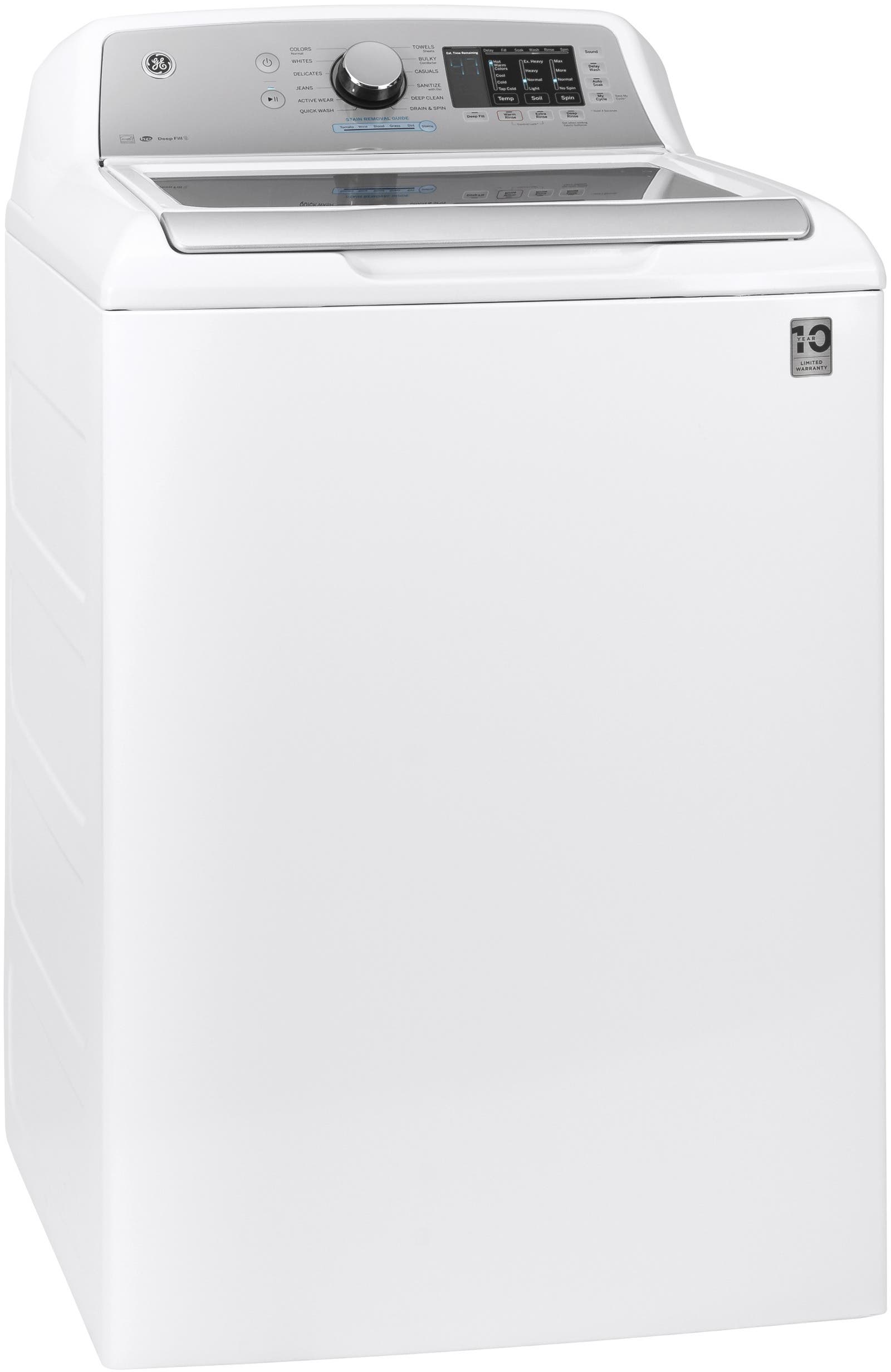 GE GTW725BSNWS White