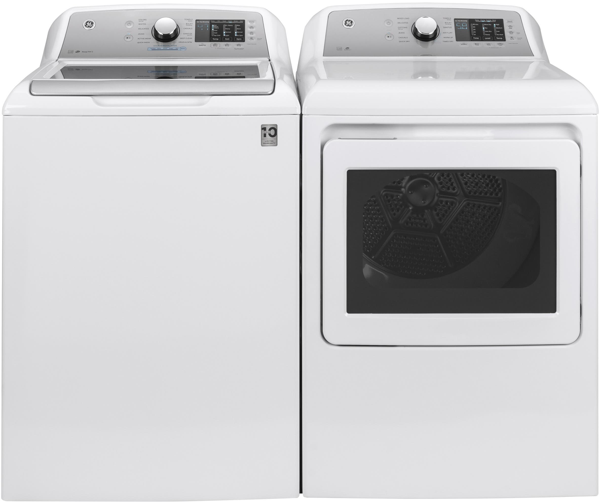 GE GTW725BSNWS White