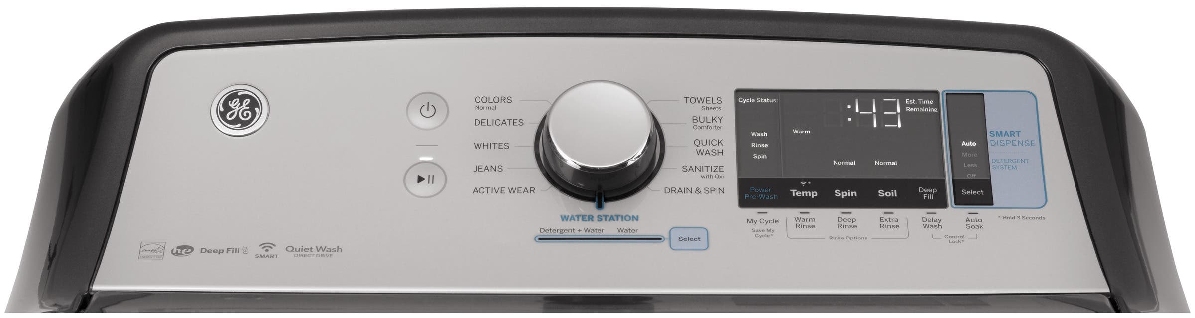 GE GTW845CPNDG Diamond Gray