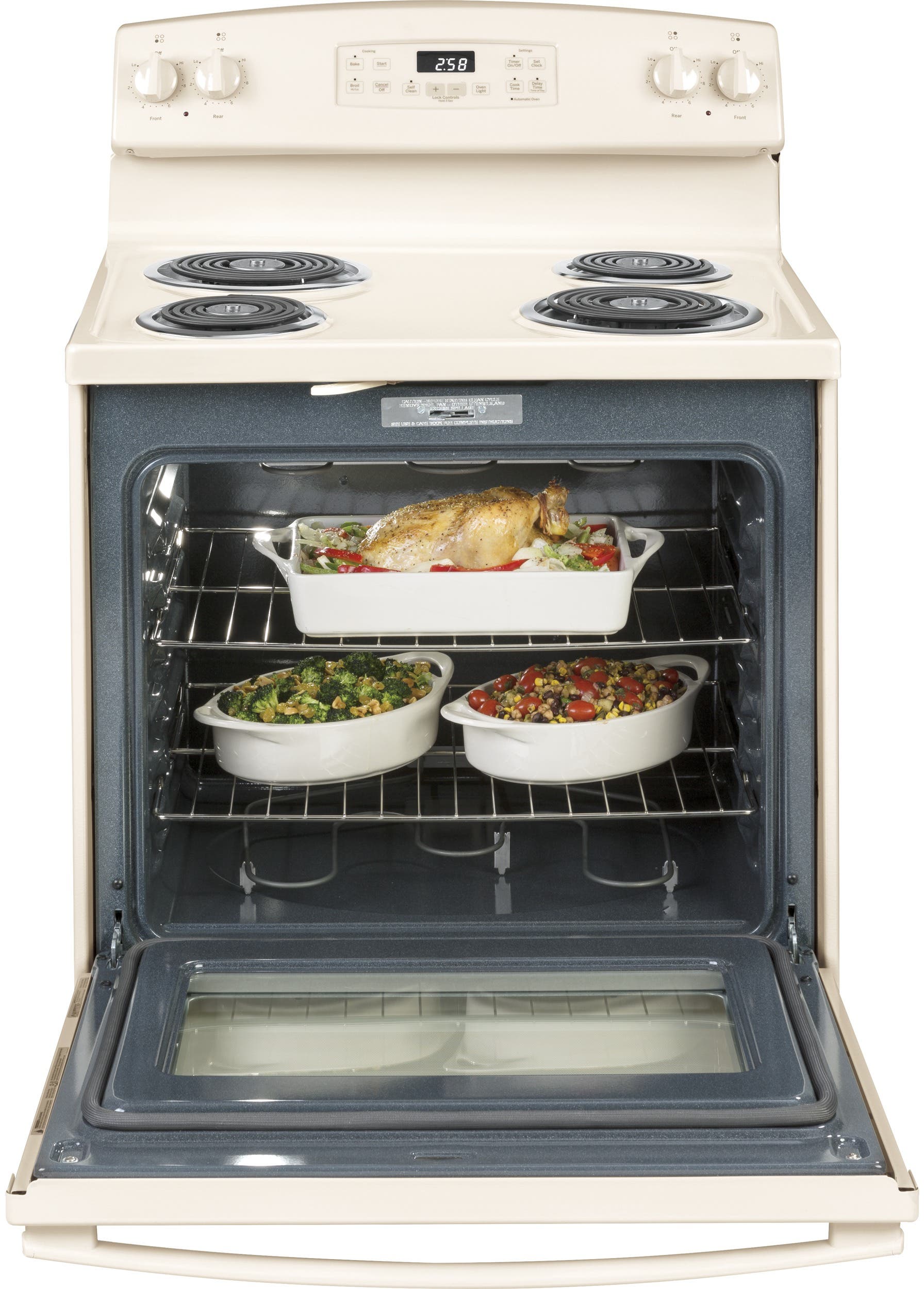 GE JB258DMCC Bisque