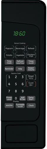 GE JEB1860DMBB Black on Black