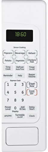 GE JEB1860DMWW White on White