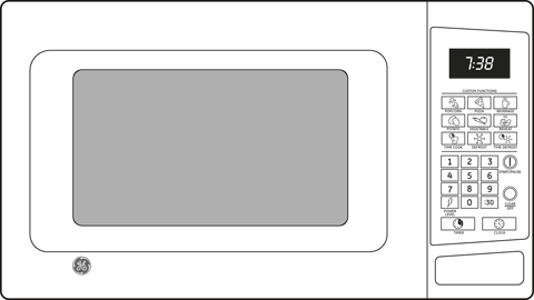GE JES0738DPWW White