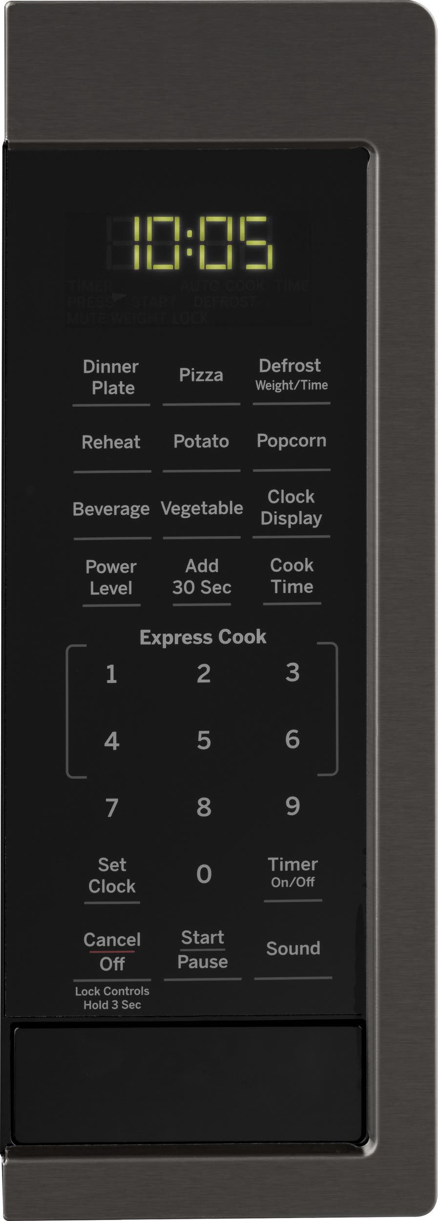 GE JES1095BMTS Black Stainless