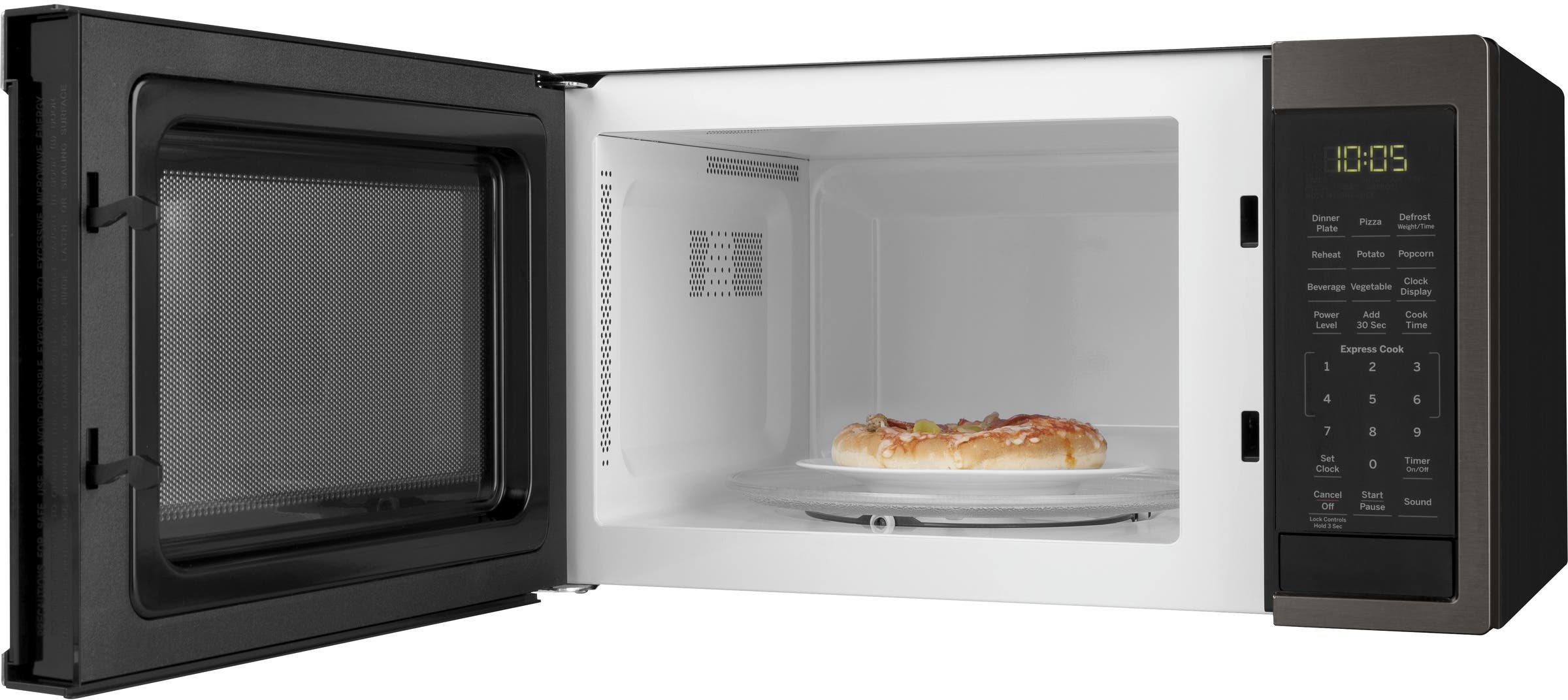 GE JES1095BMTS Black Stainless