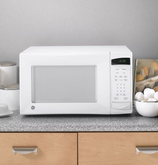 GE JES1139WL 1.1 cu. ft. Countertop Microwave Oven with 1,100 C...