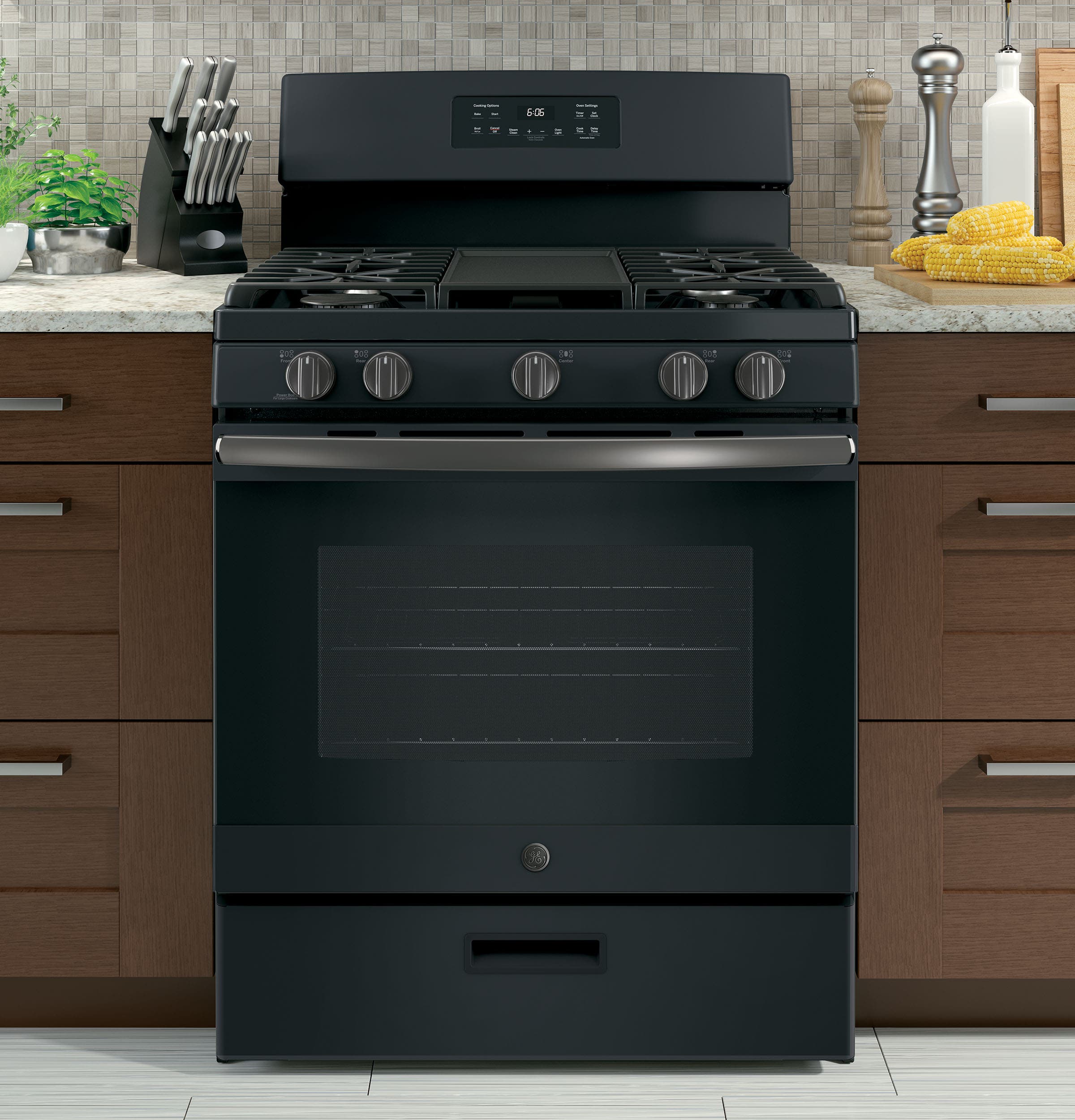 GE JGBS66FEKDS Black Slate