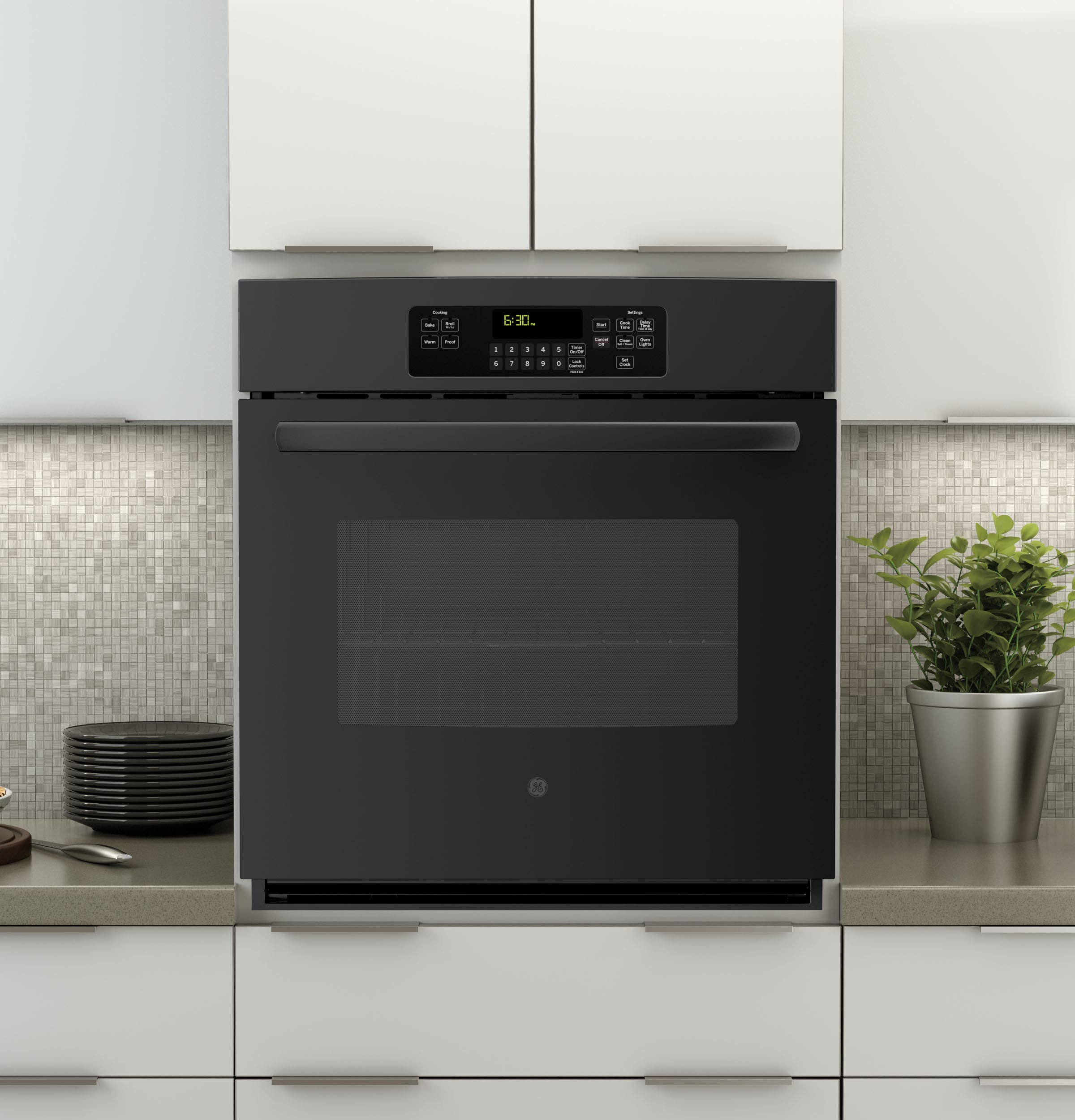 GE JK3000DFBB Black