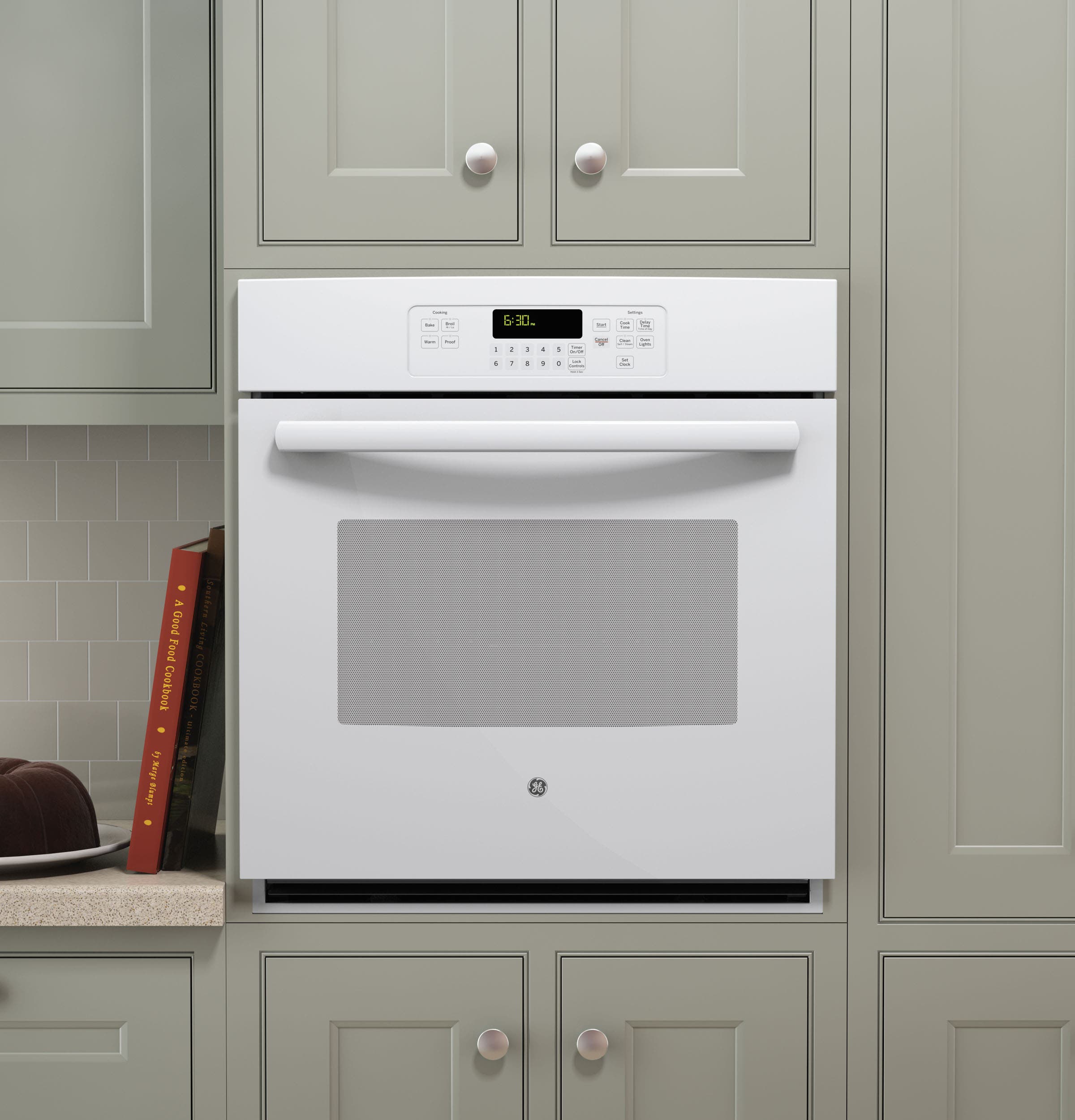 GE JK3000DFWW White