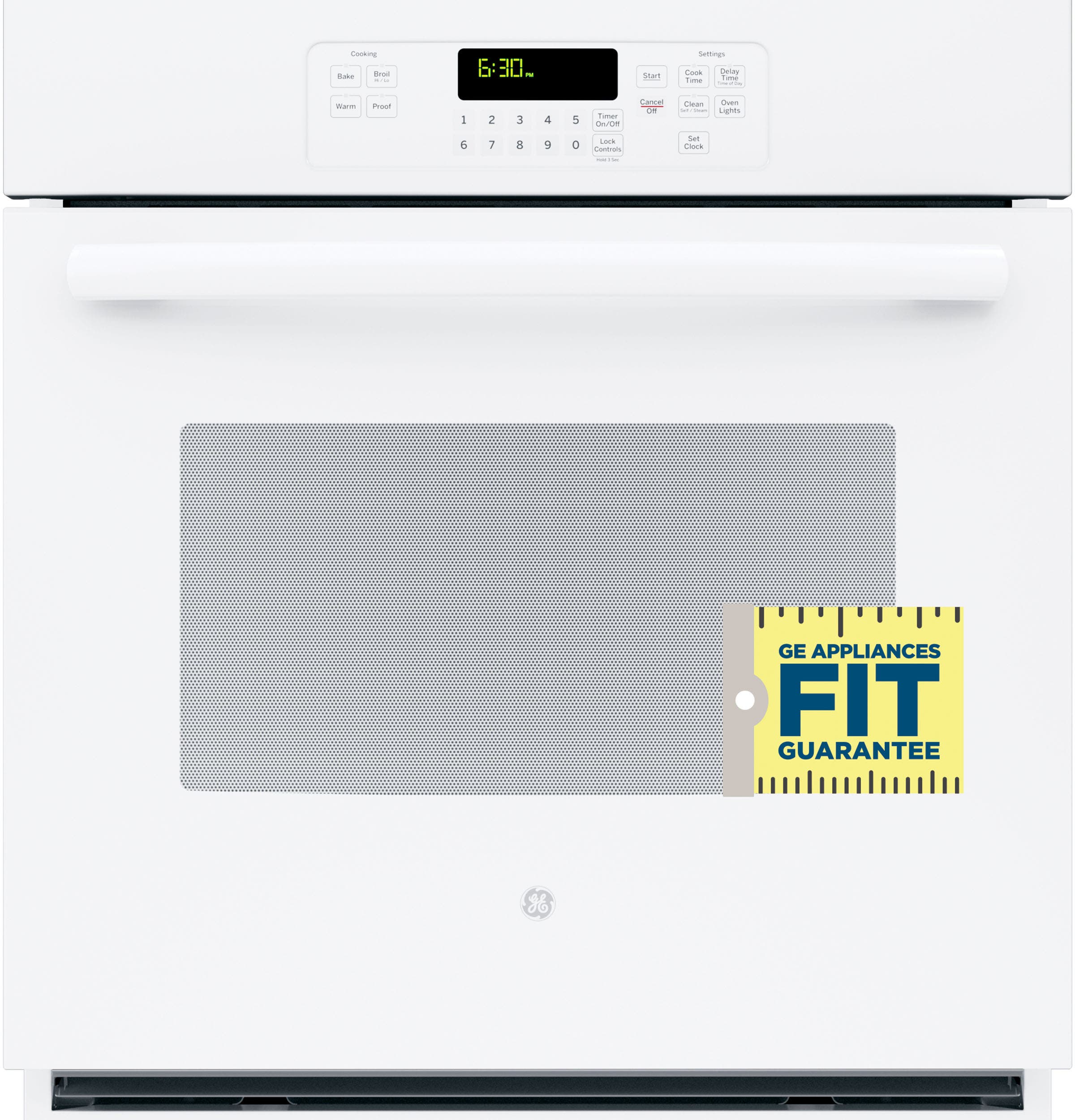 GE JK3000DFWW White