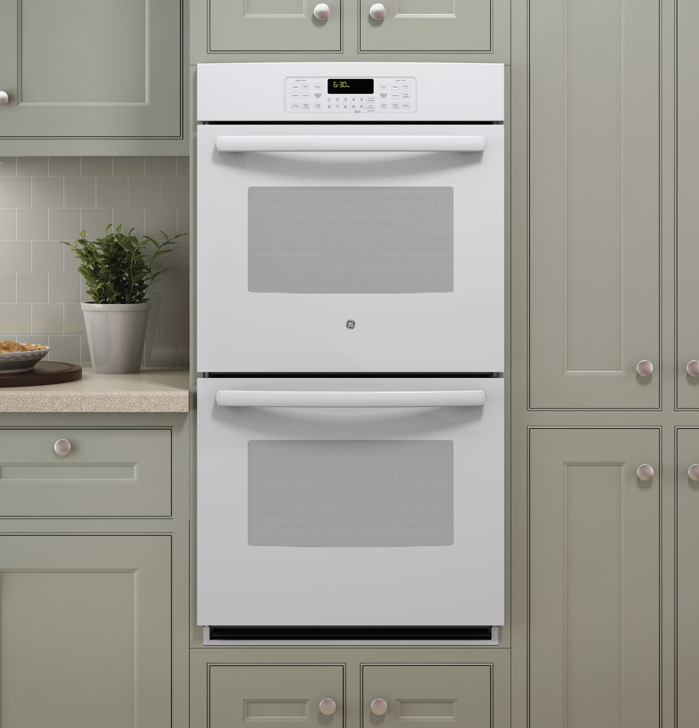 GE JK3500DFWW White