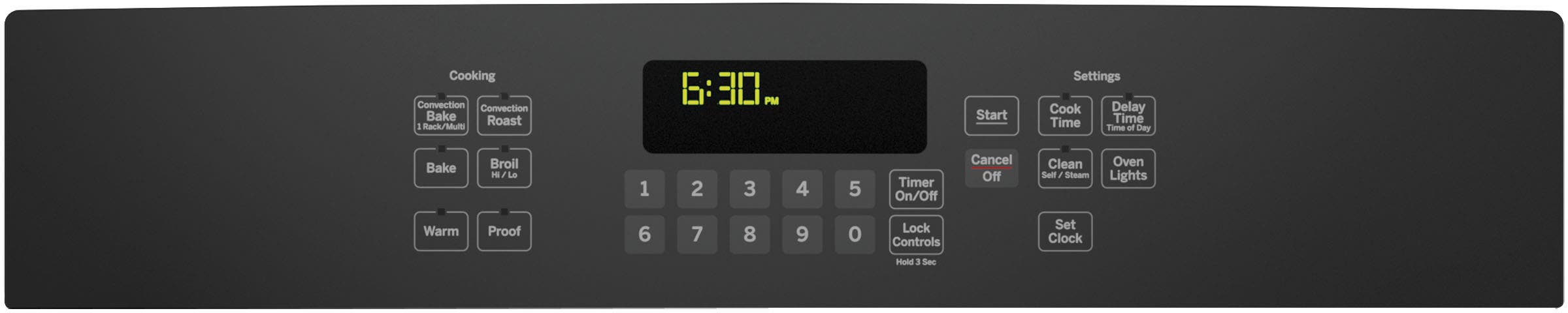 GE JK5000DFBB Black