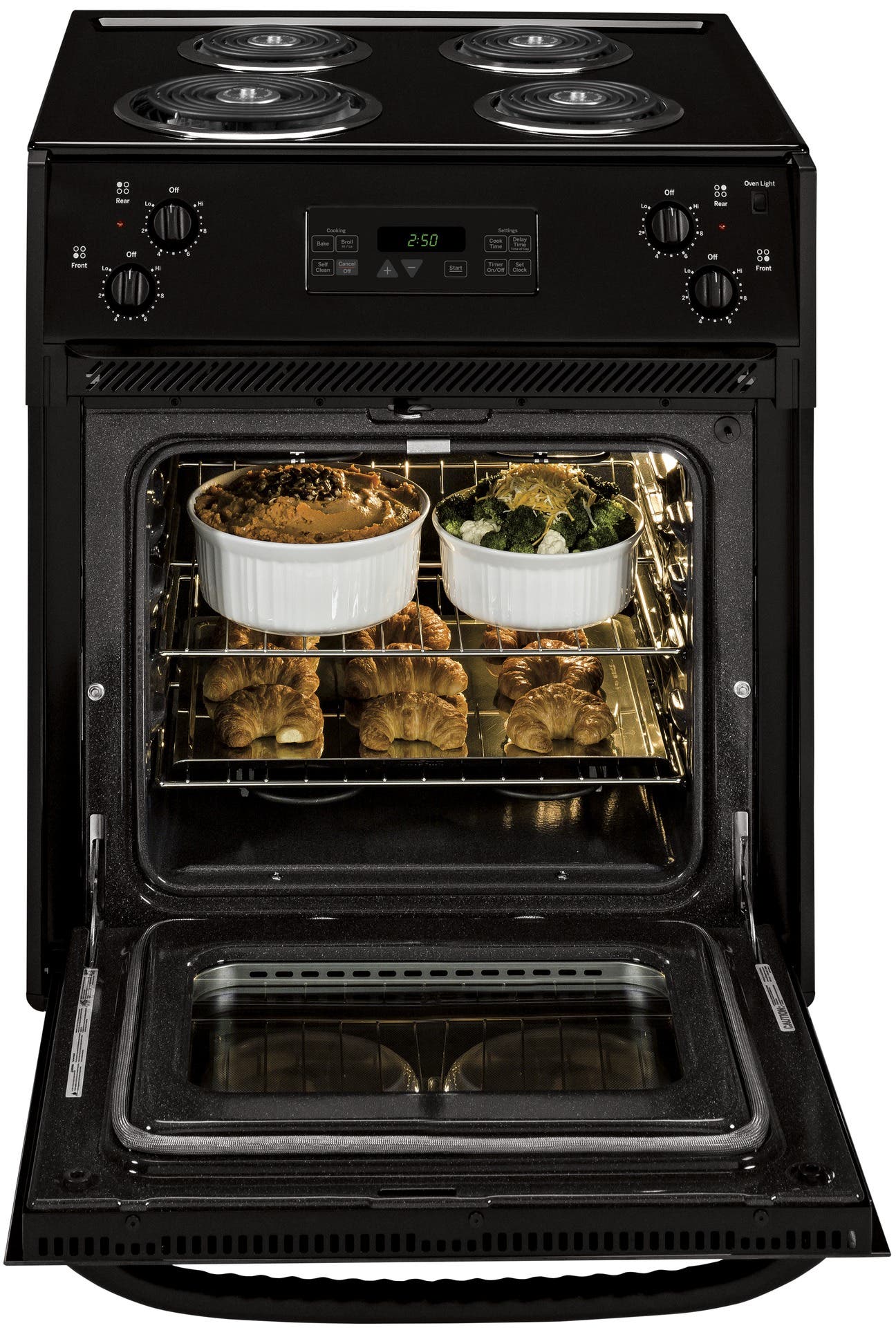 GE JM250DFBB Black