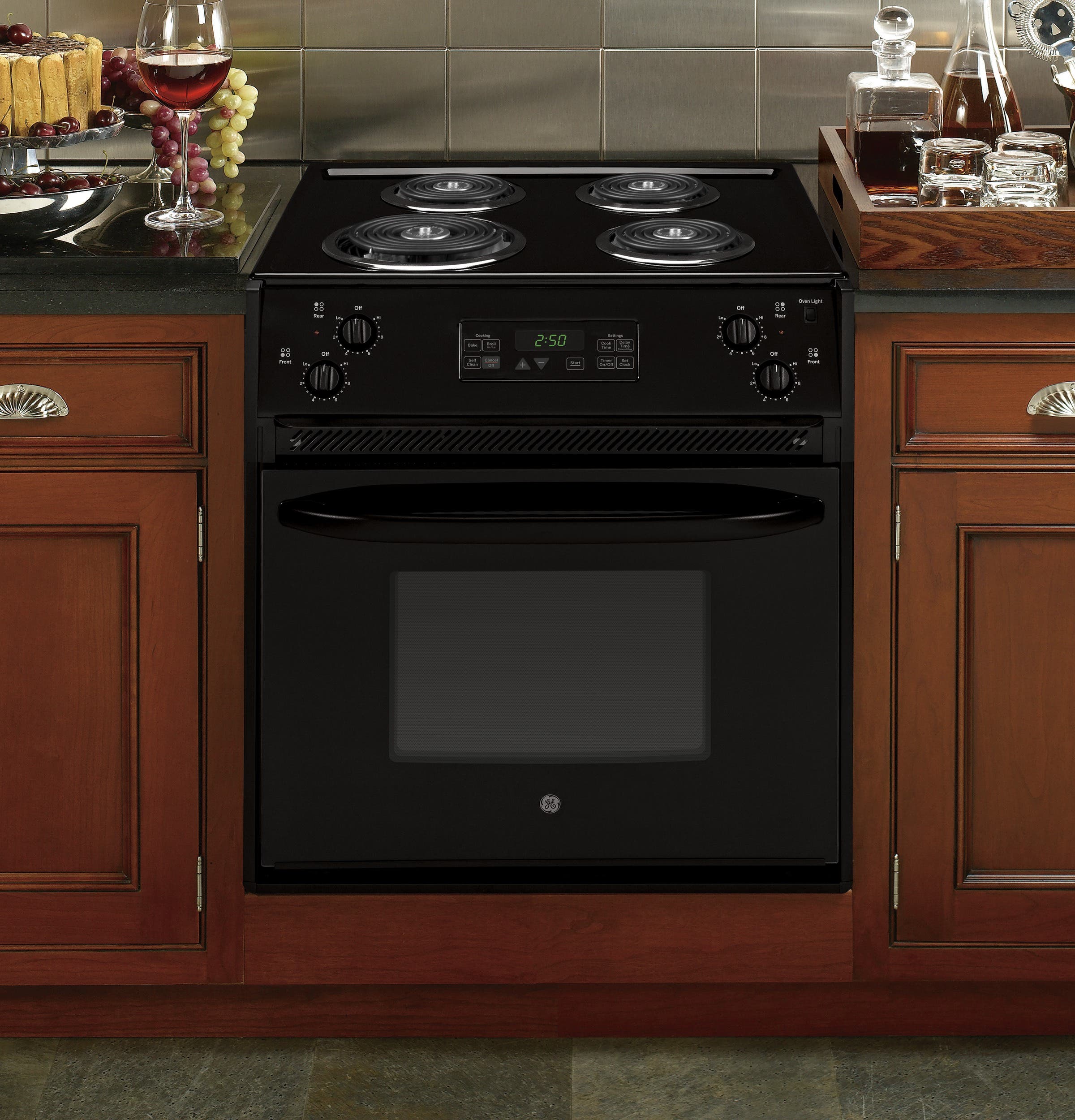GE JM250DFBB Black