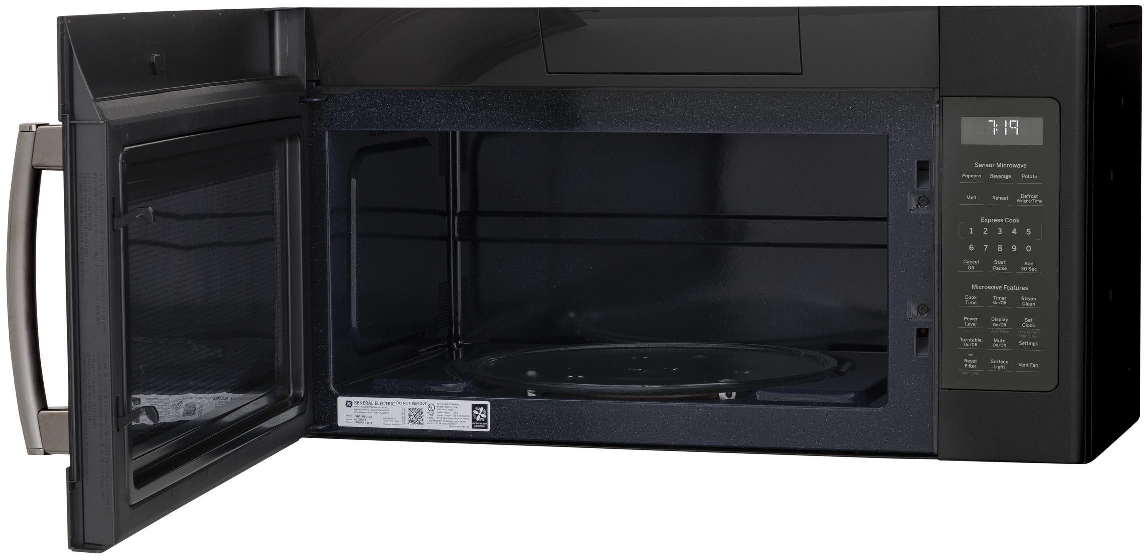 GE JNM7196FLDS Fingerprint Resistant, Black Slate