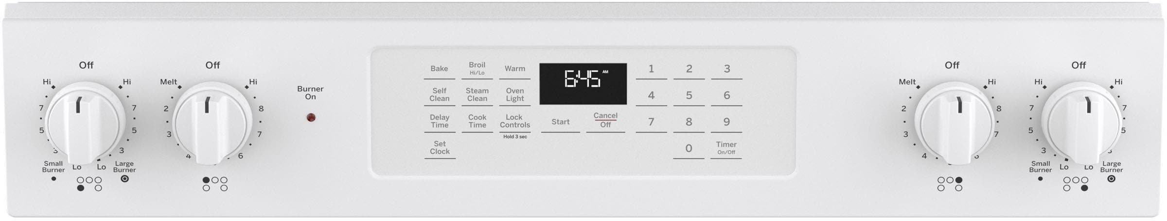 GE JS645DLWW White