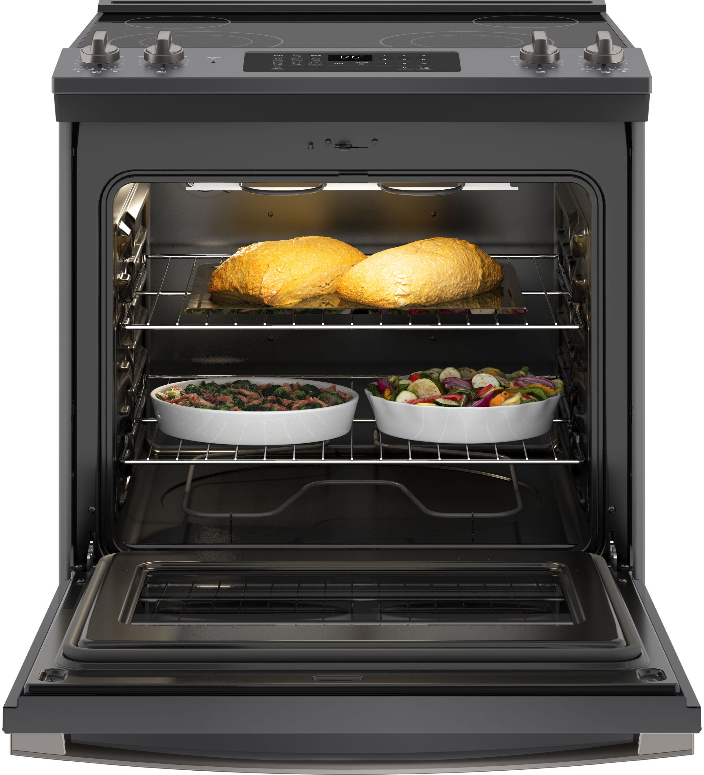 GE JS645FLDS Black Slate
