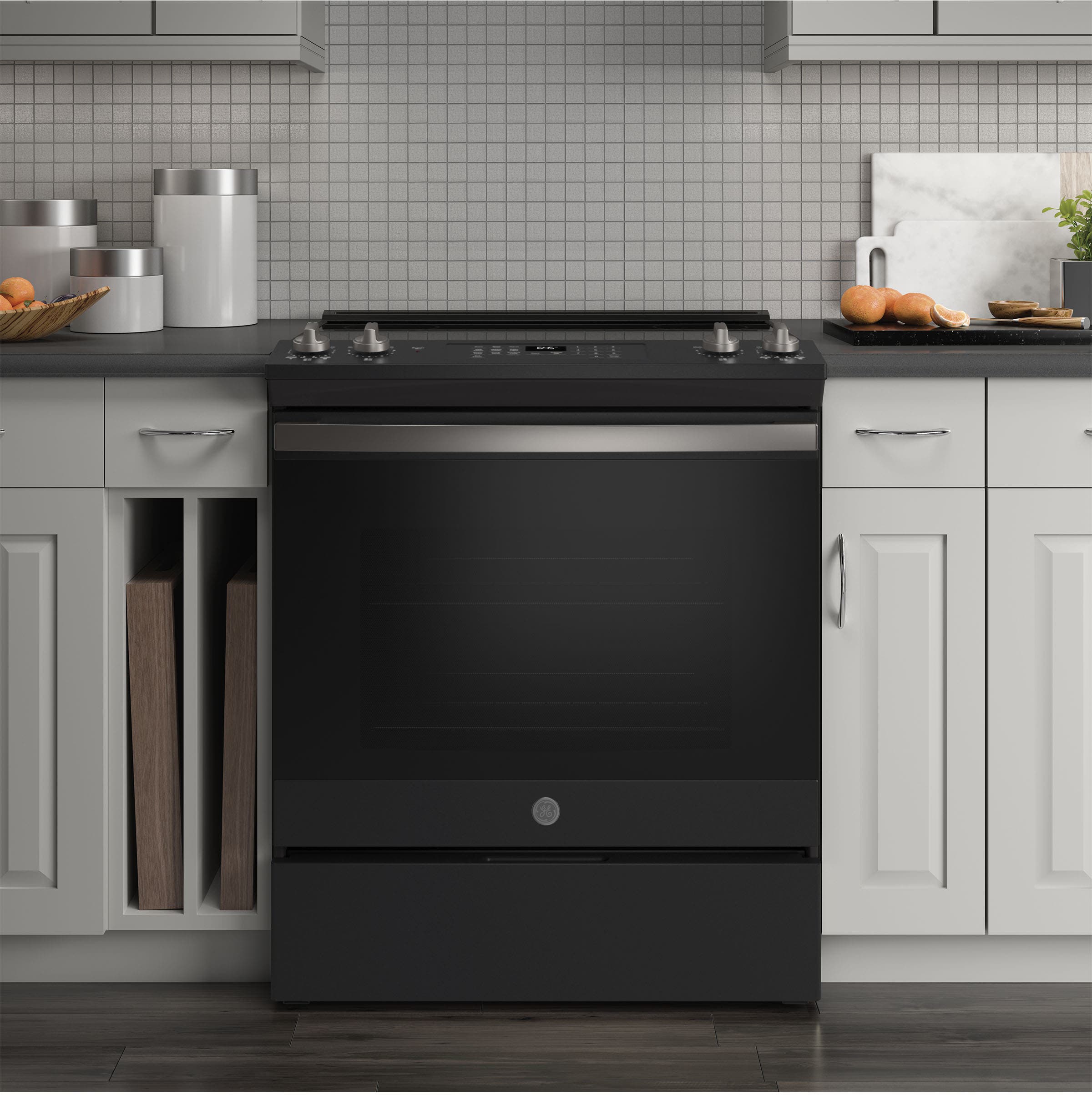GE JS645FLDS Black Slate
