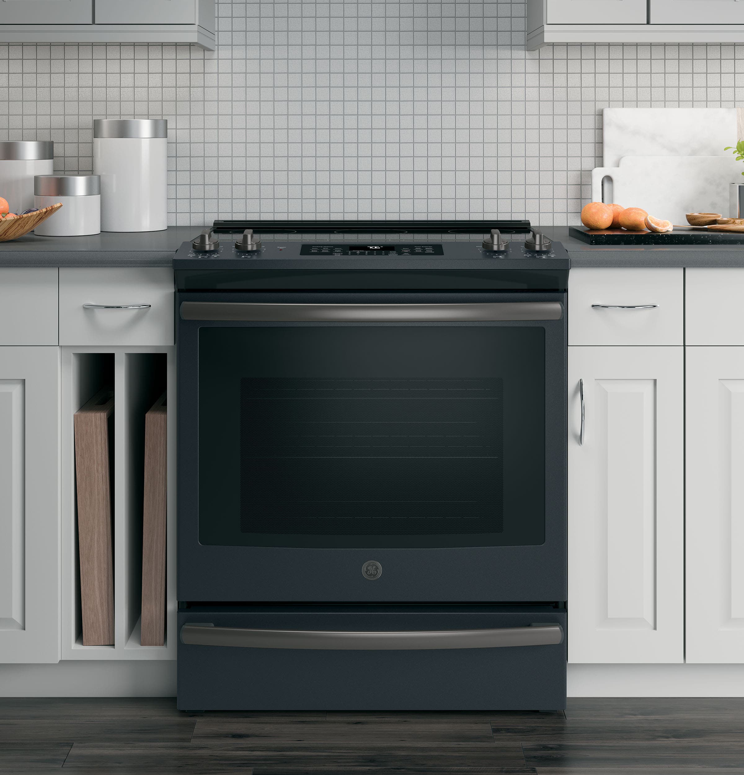 GE JS760FLDS Black Slate