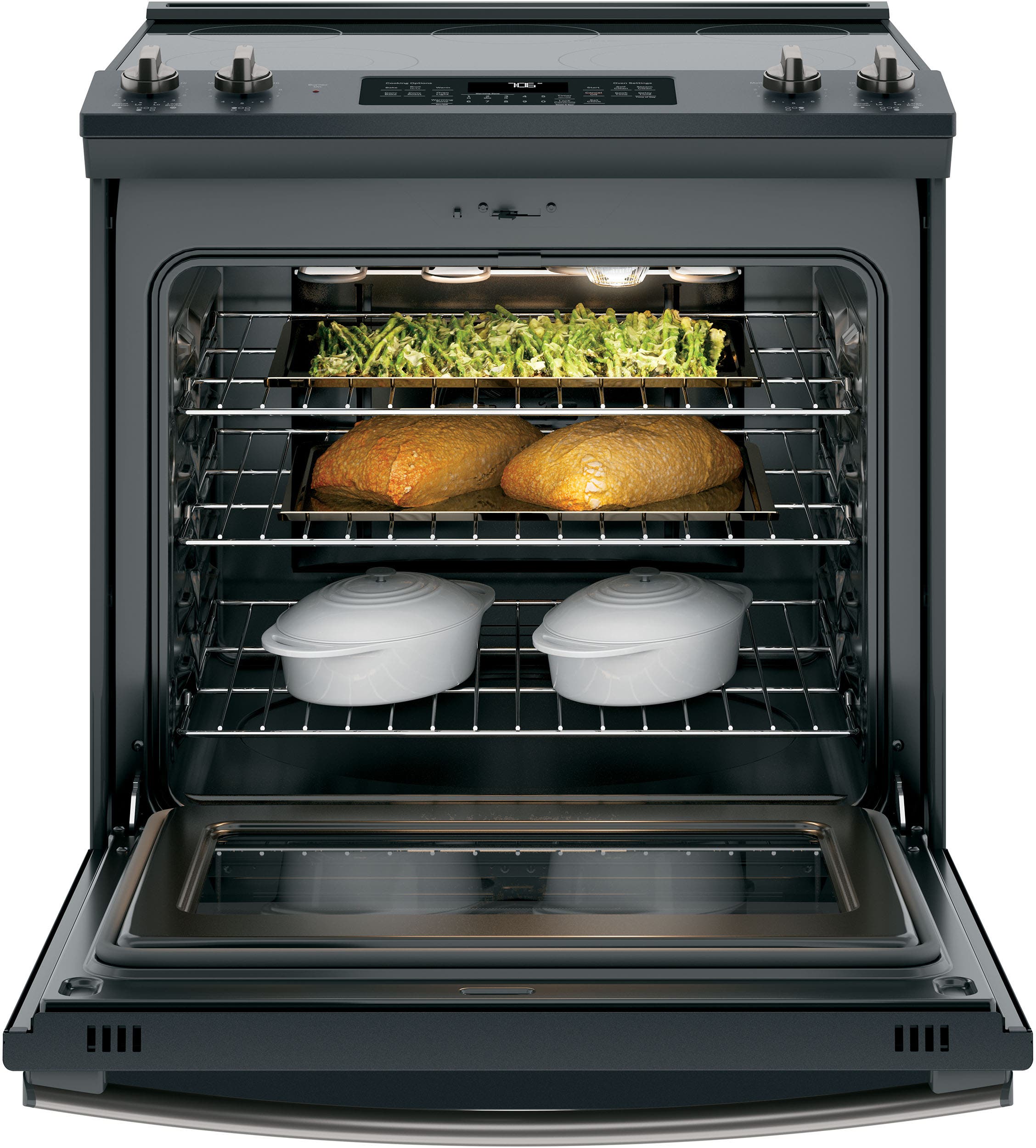GE JS760FLDS Black Slate