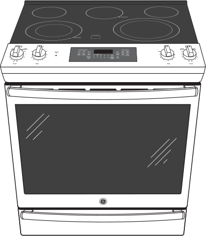 GE JS760FLDS Black Slate