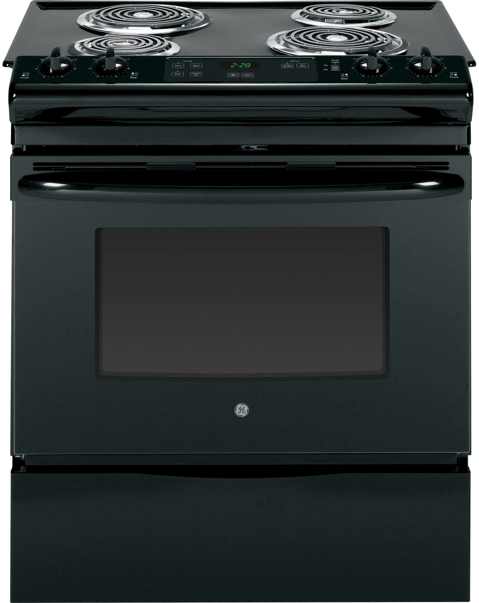 GE JSS28DFBB Black