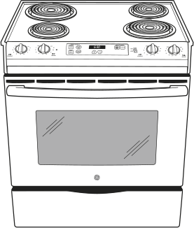 GE JSS28DFBB Black