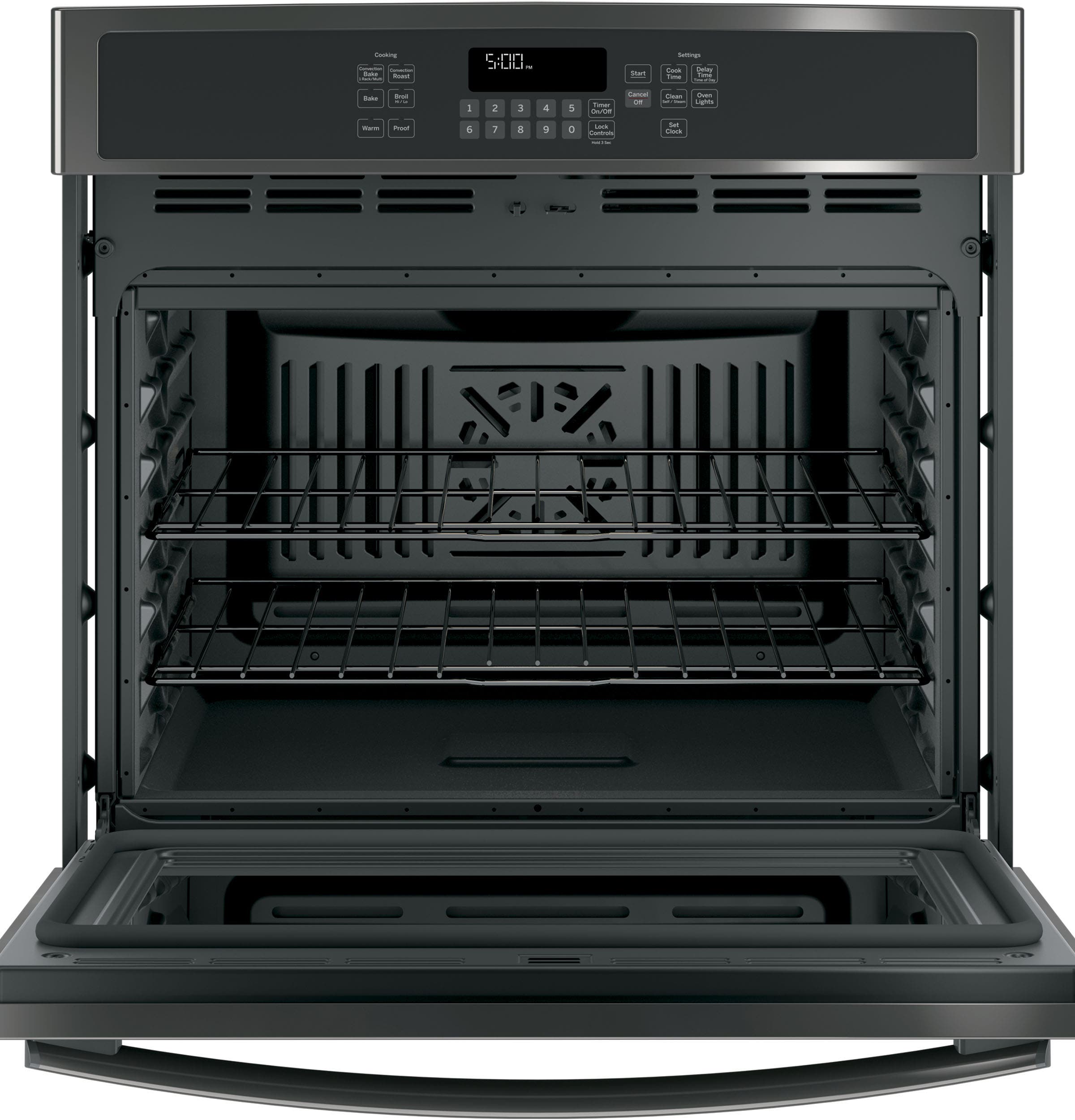 GE JT5000BLTS Black Stainless Steel
