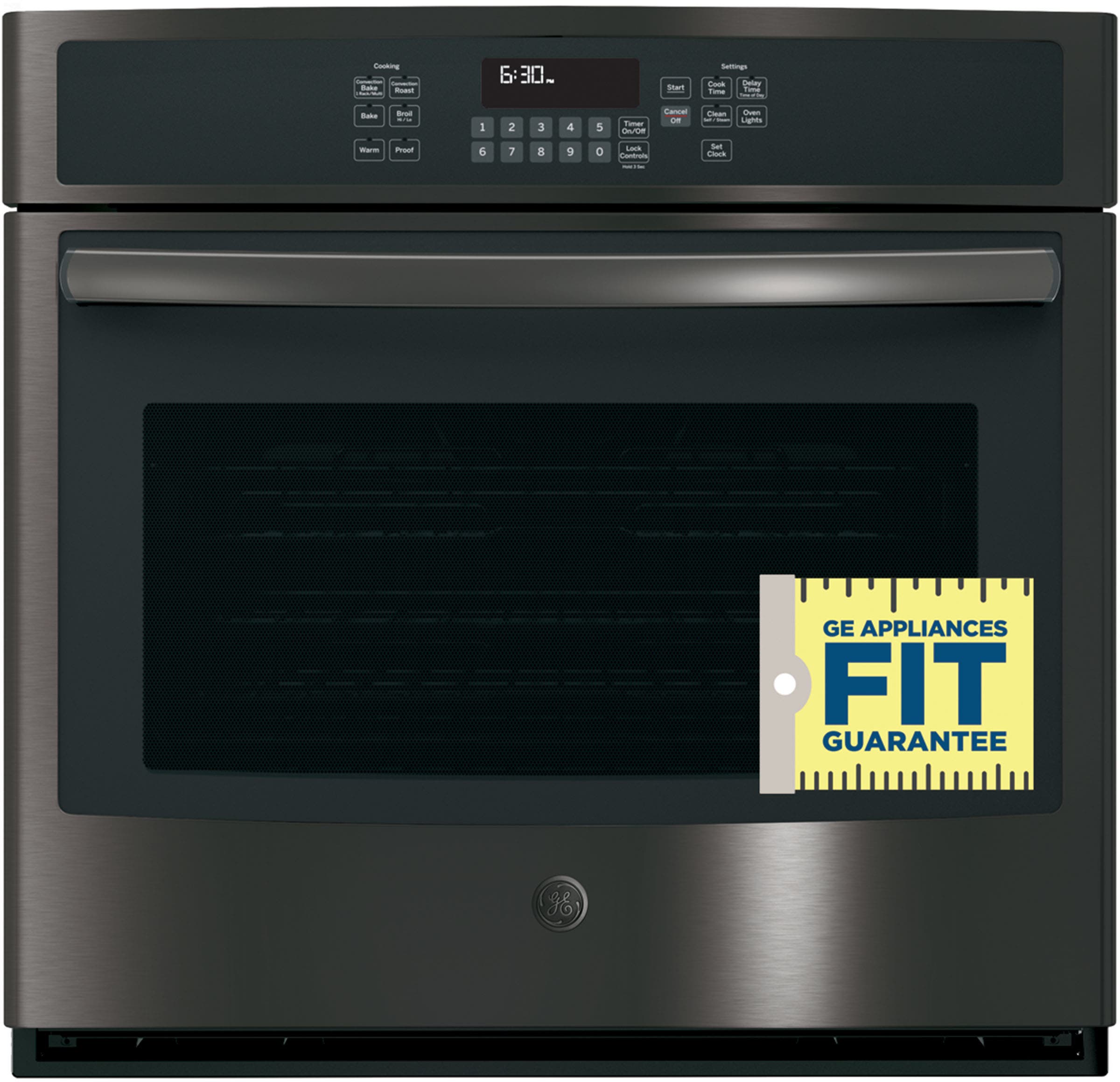 GE JT5000BLTS Black Stainless Steel