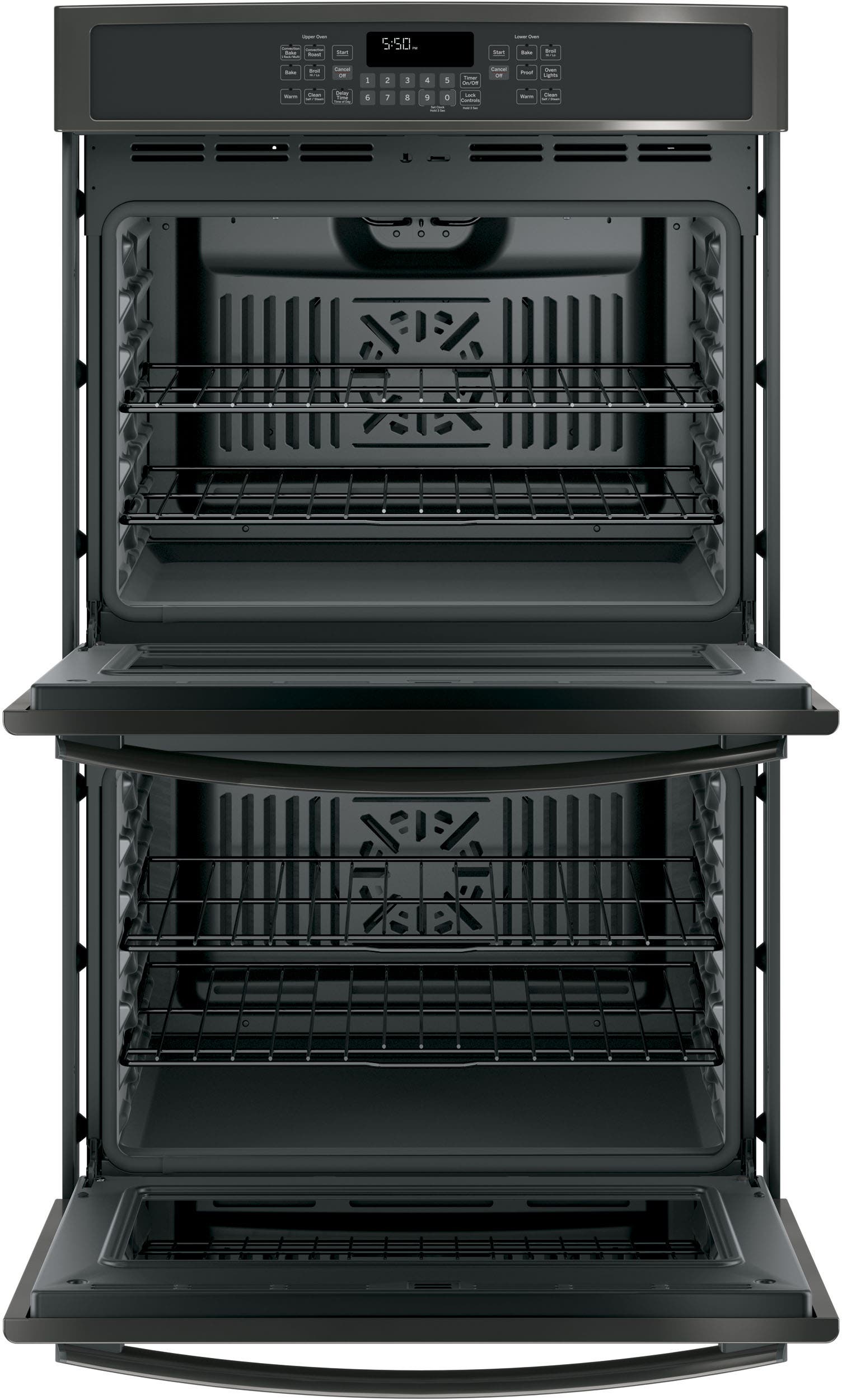 GE JT5500BLTS Black Stainless Steel