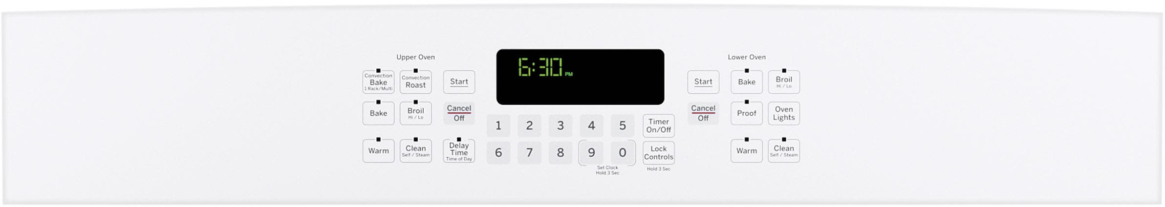 GE JT5500DFWW White