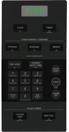 GE JVM1430BD Black