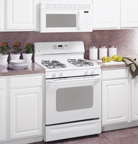 GE JVM1440WH White