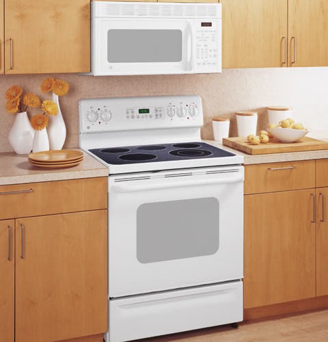 GE JVM1650WH White